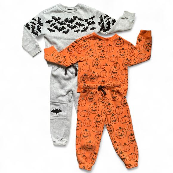 Halloween Bundle! Size 3T-Wonder Nation Sweat suit sets - Picture 1 of 6